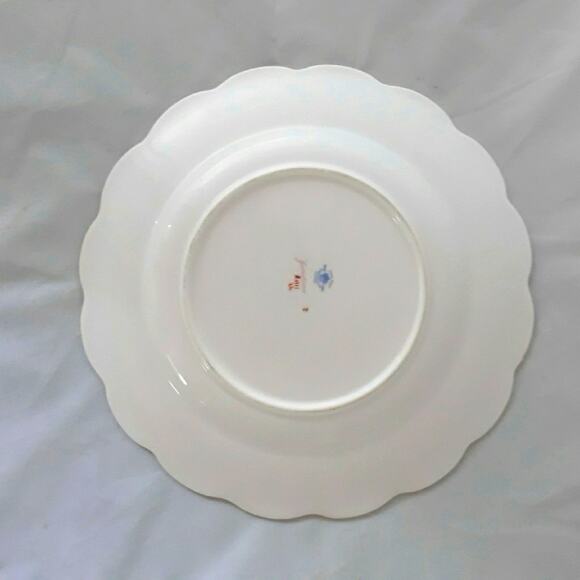 Coalport Junetime Vintage Floral Scalloped Plate - Picture 3 of 5